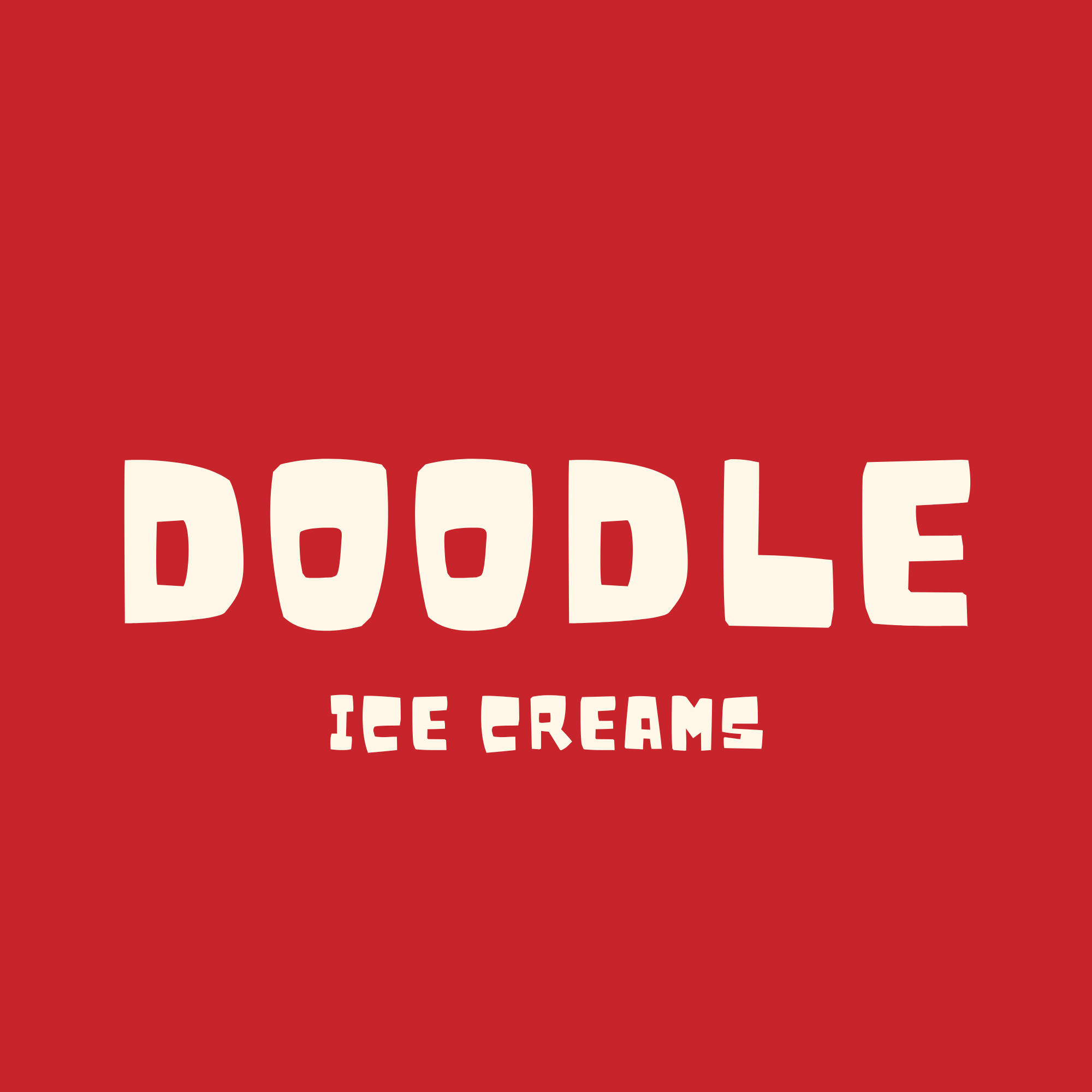 Doodle Icecream Logo